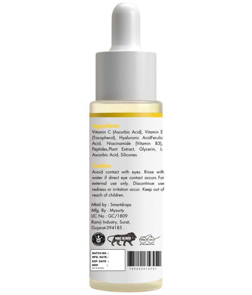 Smartdrops Face Serum Vitamin C Daily Care For All Skin Type